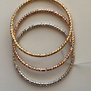 Park Lane Florence Bracelets, rose gold & silver